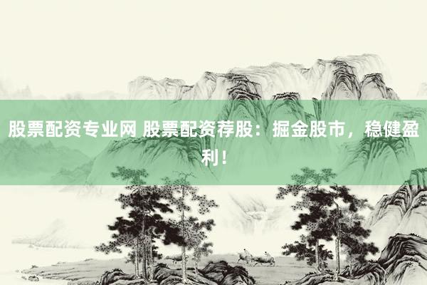 股票配资专业网 股票配资荐股：掘金股市，稳健盈利！